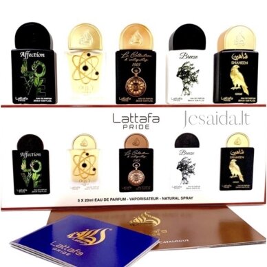 Lattafa Pride Gift Set Collection No.1 EDP (5 X 20ml)