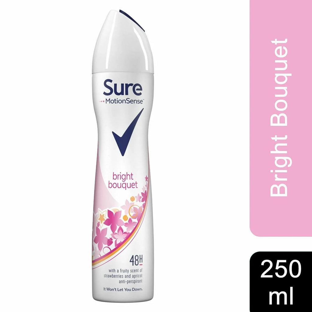 SURE MOTION SENSE BRIGHT BOUQUET 250ML SINGLE