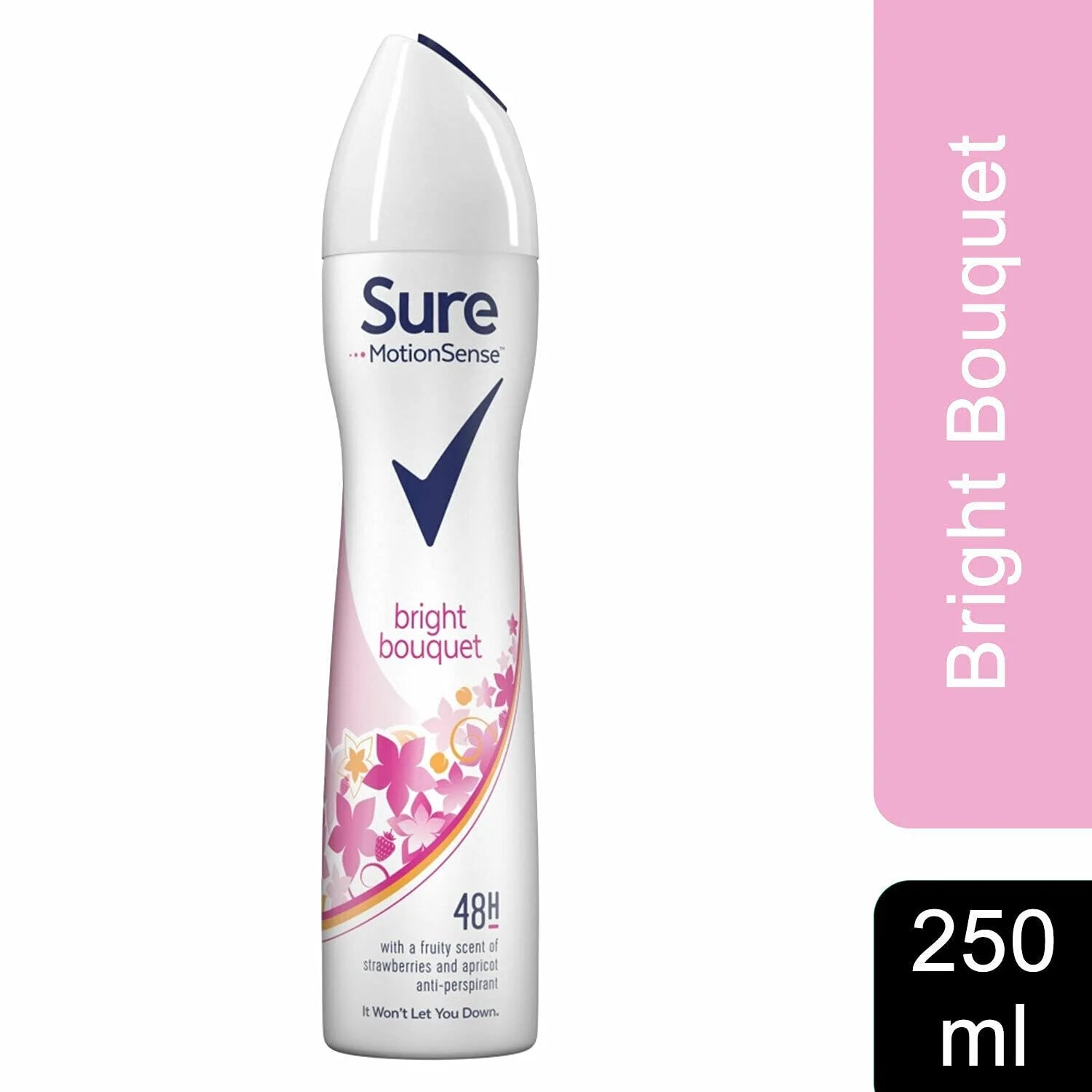 SURE MOTION SENSE BRIGHT BOUQUET 250ML SINGLE